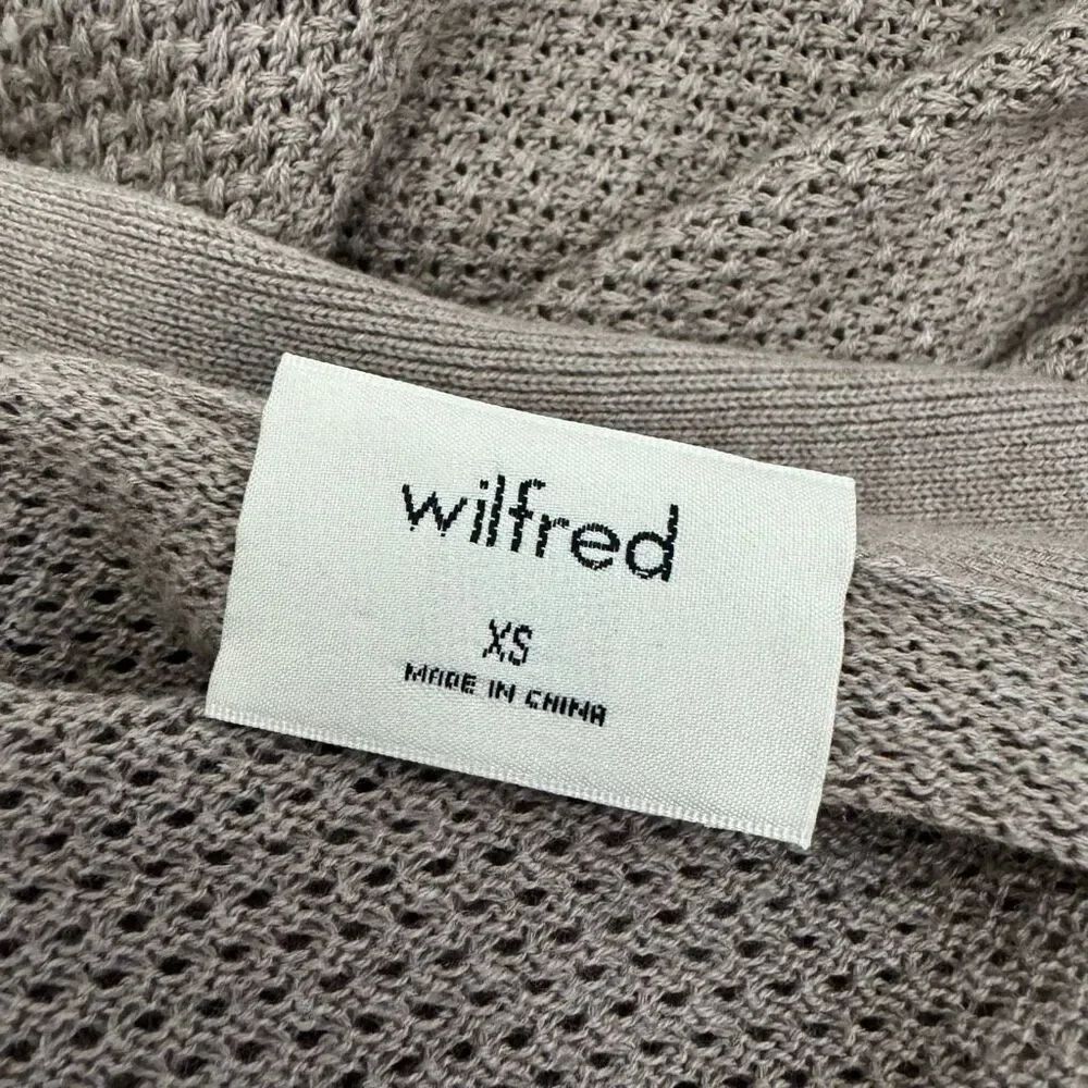Aritzia Copernic Cotton Silk Cashmere Blend Cardigan XS - Picture 6 of 9